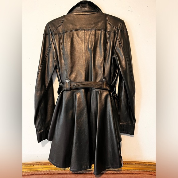 🔥🔥🔥Sacha Pacha Leather Hi-Lo Moto  Jacket🔥🔥🔥 - Picture 2 of 6